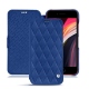 Apple iPhone SE (2020) leather case - Bleu océan - Couture ( Nappa - Pantone 293C ) 