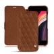 Capa em pele Apple iPhone SE (2020) - Marron - Couture ( Nappa - Pantone 1615C ) 