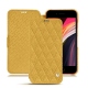 Housse cuir Apple iPhone SE (2020) - Mimosa - Couture ( Pantone 141C ) 