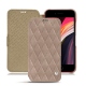 Apple iPhone SE (2020) leather case - Taupe vintage - Couture