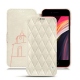 Capa em pele Apple iPhone SE (2020) - Blanc escumo - Couture