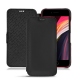 Apple iPhone SE (2020) leather case - Noir PU