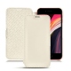 Housse cuir Apple iPhone SE (2020) - Blanc PU