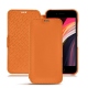 Capa em pele Apple iPhone SE (2020) - Orange PU