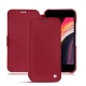 Apple iPhone SE (2020) leather case - Rouge passion