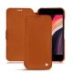 Housse cuir Apple iPhone SE (2020) - Orange vibrant