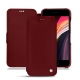 Apple iPhone SE (2020) leather case - Rouge Veggie