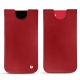 Apple iPhone SE (2020) leather pouch - Rouge ( Nappa - Pantone 199C ) 