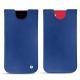Pochette cuir Apple iPhone SE (2020) - Bleu océan ( Nappa - Pantone 293C ) 