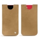 Apple iPhone SE (2020) leather pouch - Sable vintage ( Roughtcut - Gaucho#57254 ) 