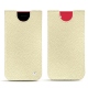 Custodia in pelle Apple iPhone SE (2020) - Ivoire ( Sleek P C12 - White ) 