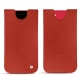 Apple iPhone SE (2020) leather pouch - Papaye ( Pantone 180C ) 
