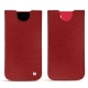Capa em pele Apple iPhone SE (2020) - Tomate ( Pantone 187C ) 