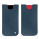 Pochette cuir Apple iPhone SE (2020) - Indigo ( Pantone 303U ) 