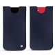 Apple iPhone SE (2020) leather pouch - Cobalt ( Pantone 2766C ) 