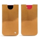 Apple iPhone SE (2020) leather pouch - Or Maïa ( Pantone 871C ) 
