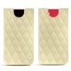 Funda de piel Apple iPhone SE (2020) - Beige - Couture ( Nappa - Pantone 7502C ) 