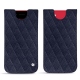 Lederschutzhülle Apple iPhone SE (2020) - Cobalt - Couture ( Pantone 2766C ) 