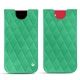 Funda de piel Apple iPhone SE (2020) - Menthe vintage - Couture