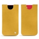 Apple iPhone SE (2020) leather pouch - Jaune soulèu