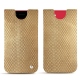 Pochette cuir Apple iPhone SE (2020) - Serpent sabbia