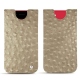 Apple iPhone SE (2020) leather pouch - Autruche desert