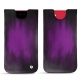 Apple iPhone SE (2020) leather pouch - Violet Patine