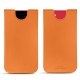 Lederschutzhülle Apple iPhone SE (2020) - Orange PU