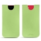 Funda de piel Apple iPhone SE (2020) - Vert olive PU
