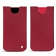 Capa em pele Apple iPhone SE (2020) - Rouge passion