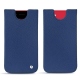 Capa em pele Apple iPhone SE (2020) - Bleu frisson