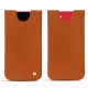 Custodia in pelle Apple iPhone SE (2020) - Orange vibrant