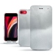 Housse cuir Apple iPhone SE (2020) - Platinium ( Pantone 877C ) 