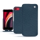 Housse cuir Apple iPhone SE (2020) - Indigo ( Pantone 303U ) 