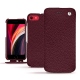 Custodia in pelle Apple iPhone SE (2020) - Lie de vin ( Pantone 5115C ) 