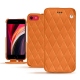 レザーケース Apple iPhone SE (2020) - Orange - Couture ( Nappa - Pantone 1495U ) 