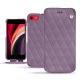 レザーケース Apple iPhone SE (2020) - Lilas - Couture ( Nappa - Pantone 2645U ) 