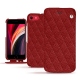 Custodia in pelle Apple iPhone SE (2020) - Tomate - Couture ( Pantone 187C ) 