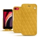 Housse cuir Apple iPhone SE (2020) - Jaune soulèu - Couture