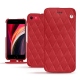 レザーケース Apple iPhone SE (2020) - Rouge troupelenc - Couture