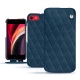 Capa em pele Apple iPhone SE (2020) - Blu mediterran - Couture