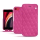 Housse cuir Apple iPhone SE (2020) - Rose BB - Couture