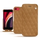 Housse cuir Apple iPhone SE (2020) - Castan esparciate - Couture