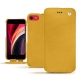 Housse cuir Apple iPhone SE (2020) - Jaune soulèu