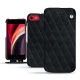 Funda de piel Apple iPhone SE (2020) - Dark vintage - Couture