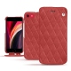Housse cuir Apple iPhone SE (2020) - Cerise vintage - Couture