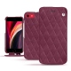 レザーケース Apple iPhone SE (2020) - Prune vintage - Couture