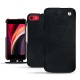 Funda de piel Apple iPhone SE (2020) - Dark vintage ( Roughtcut - Black#5256 ) 