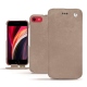 Housse cuir Apple iPhone SE (2020) - Taupe vintage ( Pantone 7530C ) 