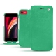 レザーケース Apple iPhone SE (2020) - Menthe vintage ( Pantone 562C ) 